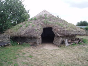 Bronze age dwelling at Flag Fen