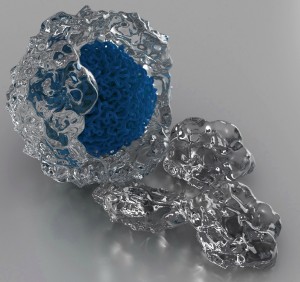 glass poliovirus