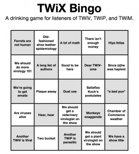 TWiX bingo