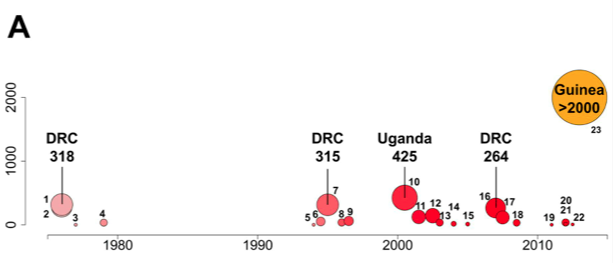 Ebola virus disease outbreaks