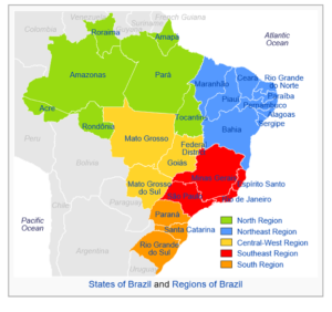 Regions of Brazil