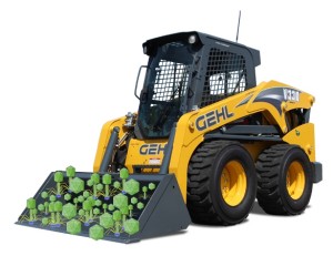 skid loader full of viromes